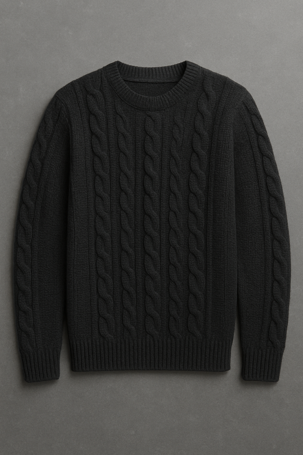 Cable-Knit Sweater