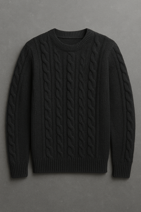 Cable-Knit Sweater