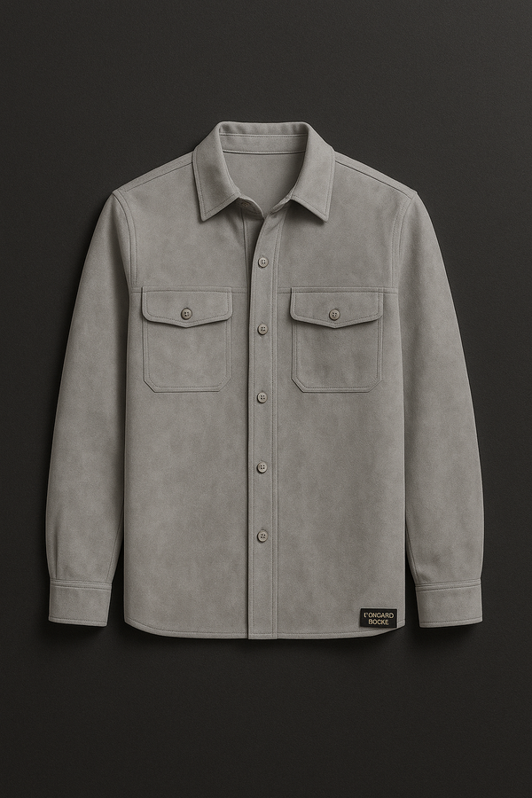 Cotton-Linen Button-Up