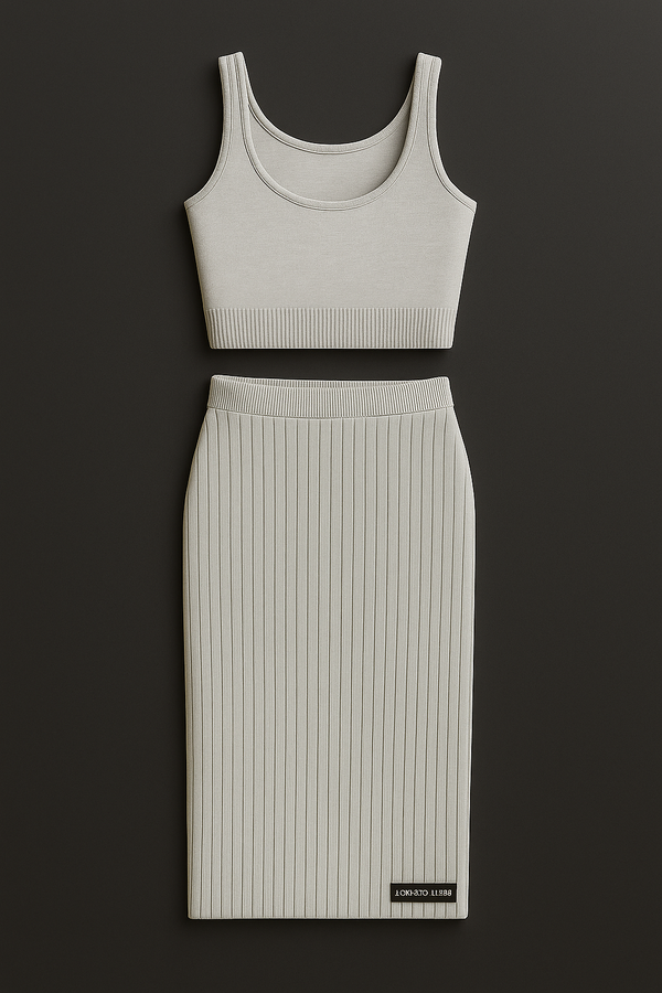 Knit Set (Tank + Skirt)