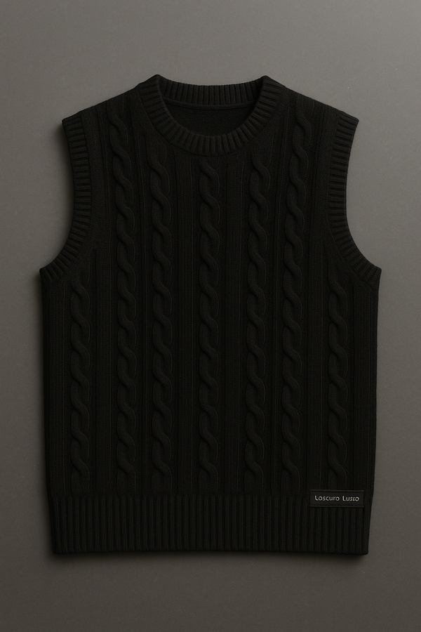 The Valente Cashmere Vest
